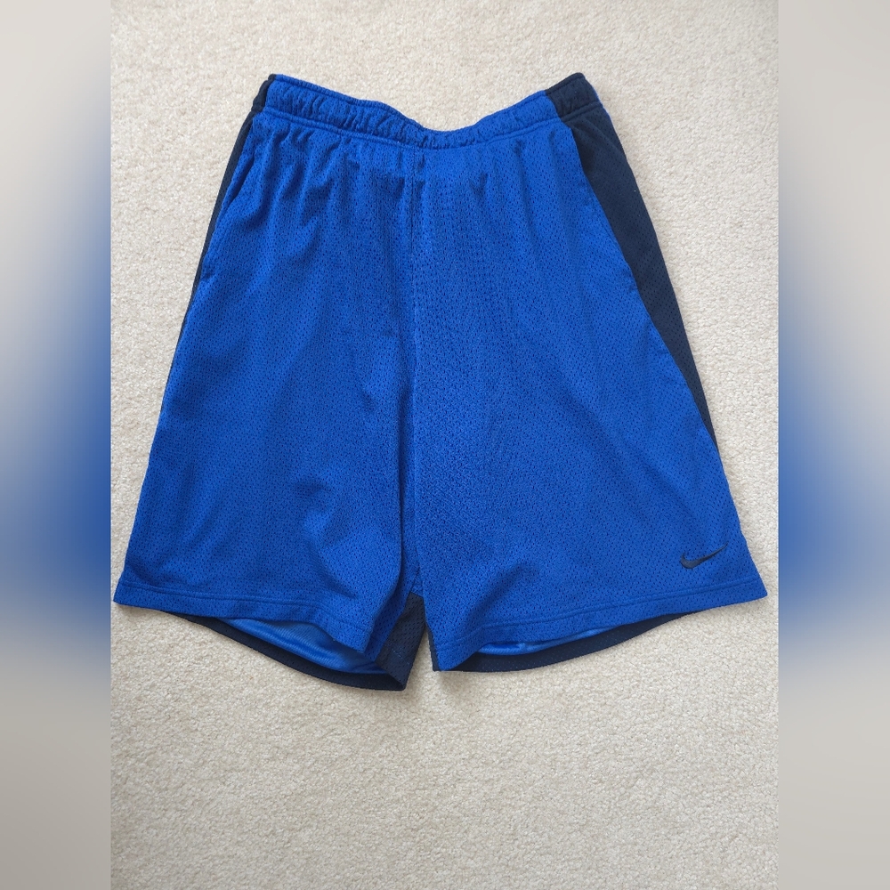 Royal and Navy Nike Shorts